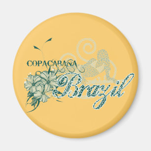 Copacabana Brasilien T-Shirts und Geschenke Magnet
