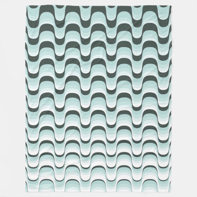 Copacabana Green Fleecedecke (Vorderseite)