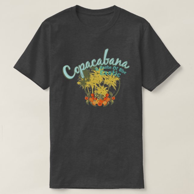 Copacabana | Retro | VINTAG | Obskure T-Shirt (Design vorne)