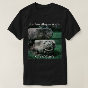 Copan Ancient Ruins Statuen Stadt Kultur Maya T-Shirt