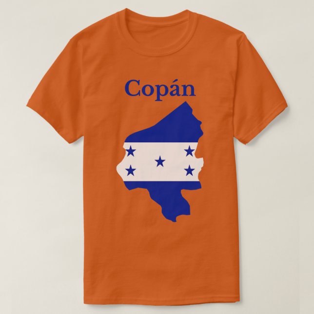 Copan Department Honduras T-Shirt (Design vorne)