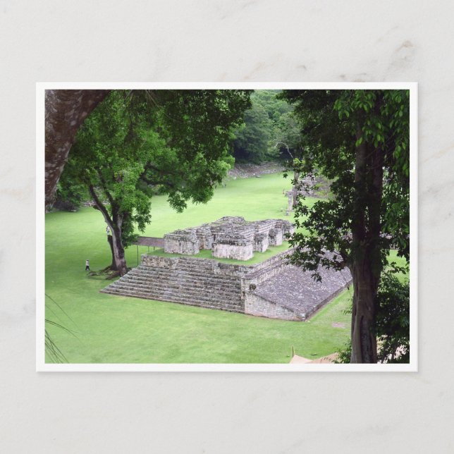 Copán-Ruinen Postkarte (Vorderseite)