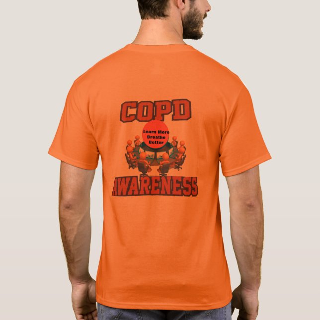 COPD AWARENESS 2020 T-Shirt (Rückseite)