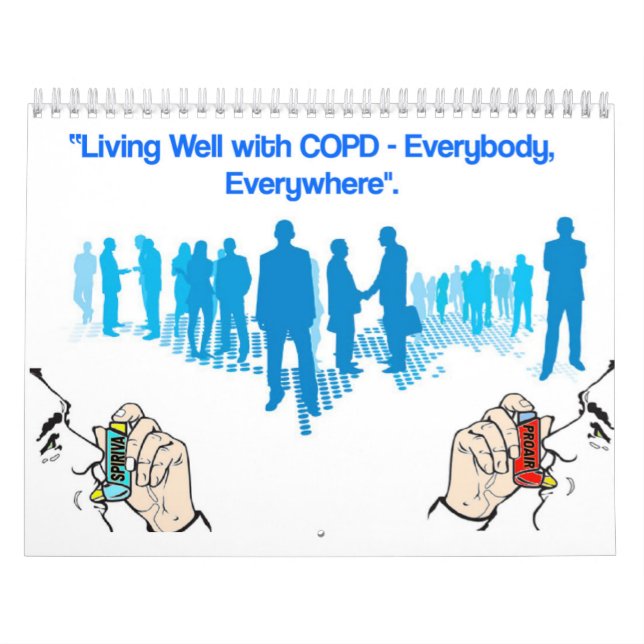 COPD AWARENESS 2021 KALENDER (Titelbild)