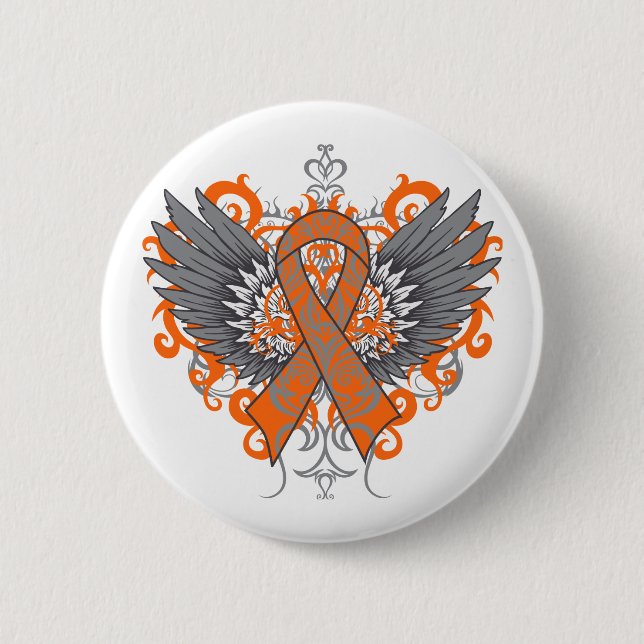 COPD Awareness Cool Wings Button (Vorderseite)