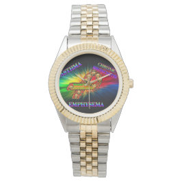 COPD AWARENZ ARMBANDUHR