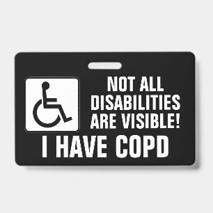 COPD-Bewusstsein Ausweis