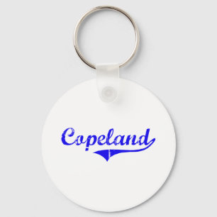 Copeland Familienname-Klassiker-Art Schlüsselanhänger
