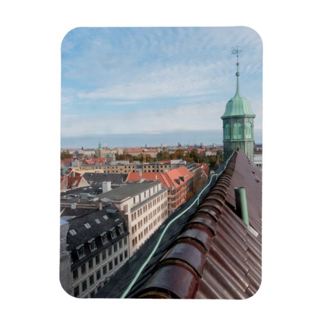 Copenhagen Cityscape Magnet (Vertikal)
