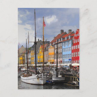 Copenhagen Color Postcard Postkarte