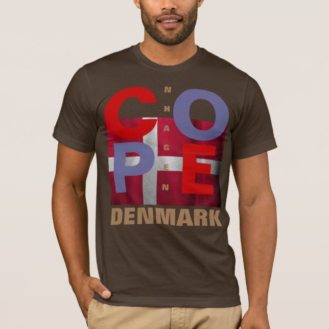 COPENHAGEN DÄNEMARK T-Shirt (Vorderseite)