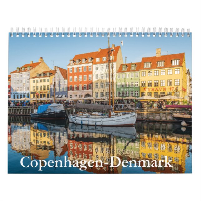 Copenhagen-Denmark Calendar Kalender (Titelbild)