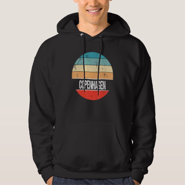 Copenhagen Denmark City Trip Hoodie (Vorderseite)