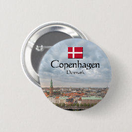 Copenhagen Souvenir Button