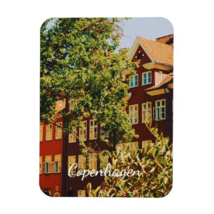 Copenhagen Stadtbild - Dänemark Magnet