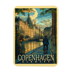 Copenhagen Vintage Reise Magnet
