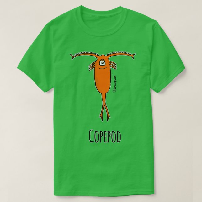 Copepod T-Shirt (Design vorne)