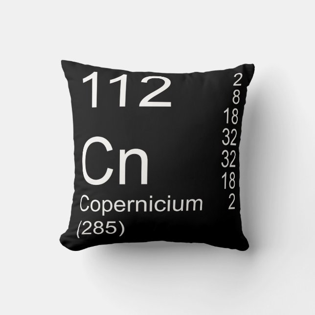 Copernicium Kissen (Vorderseite)