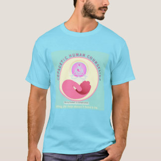 Copessig Human Counseling Blue Logo T - Shirt