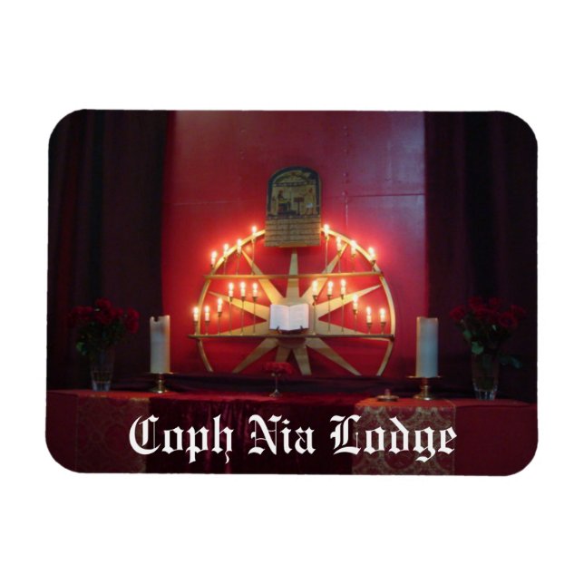 Coph Nia Lodge Magnet (Horizontal)