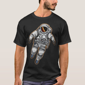 Copia de Cosmic Exploration I Astronaut Floating I T-Shirt