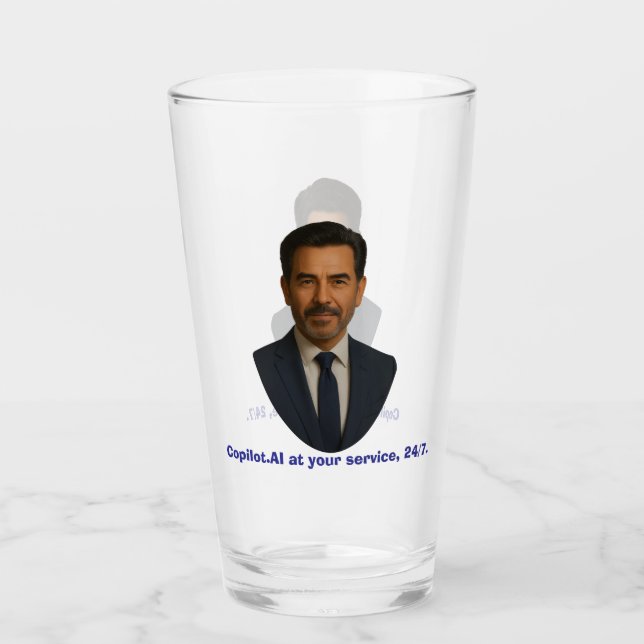 Copilot.AI steht Ihnen 24/7 zur Verfügung. Glas (Vorderseite)