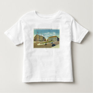Copley Piazza-und Quadrat-Ansicht der Kleinkind T-shirt