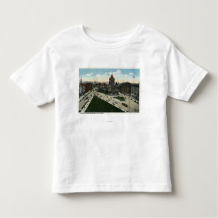 Copley quadratische Ansicht der Kleinkind T-shirt