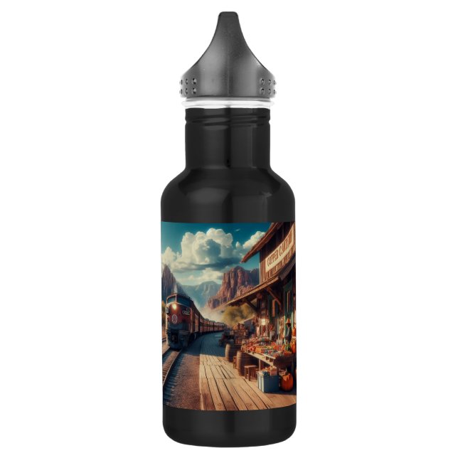 Copper Canyon Express Edelstahlflasche (Links)