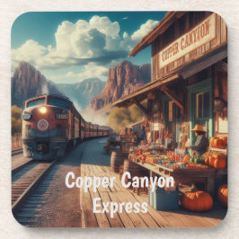 Copper Canyon Express Getränkeuntersetzer