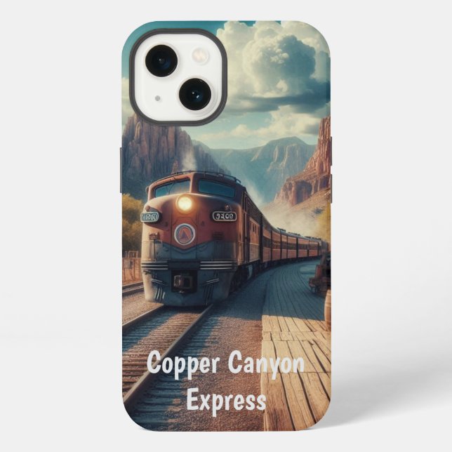 Copper Canyon Express iPhone Hülle (Rückseite)