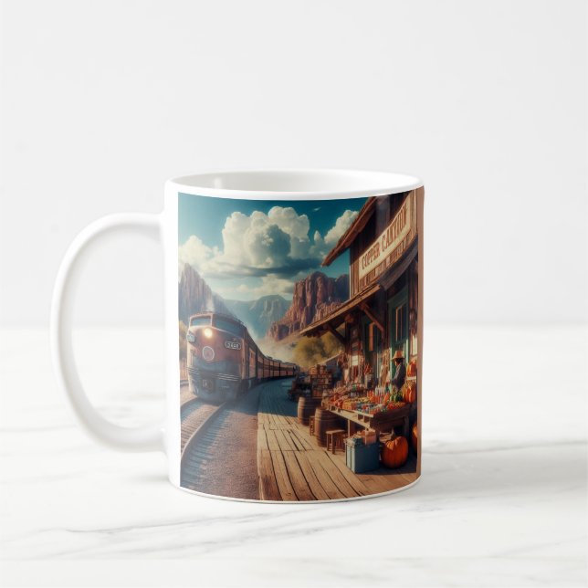 Copper Canyon Express Kaffeetasse (Links)