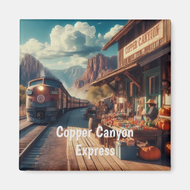 Copper Canyon Express Magnet (Vorne)