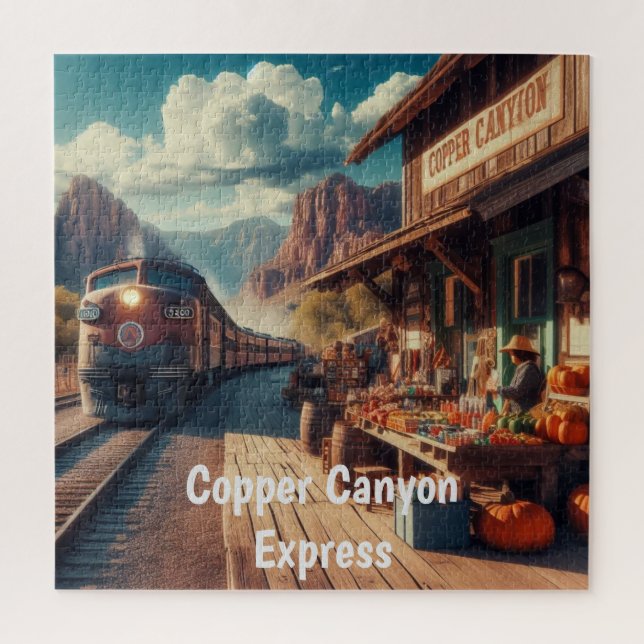 Copper Canyon Express Puzzle (Vertikal)