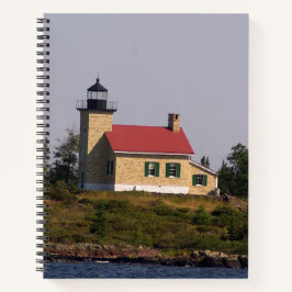 Copper Harbour Lighthouse Notebook Notizbuch