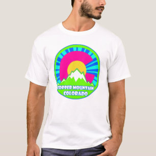 Copper Mountain Colorado Neon Berge Shirt