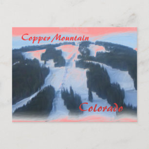 Copper Mountain Colorado Postkarte