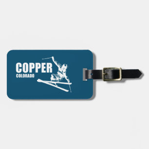 Copper Mountain Colorado Skier Gepäckanhänger