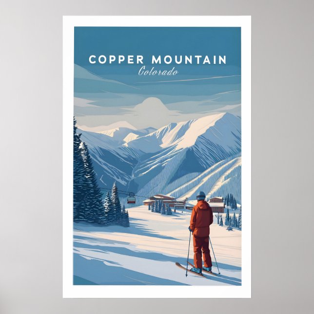 Copper Mountain Ski Poster 1 (Vorne)