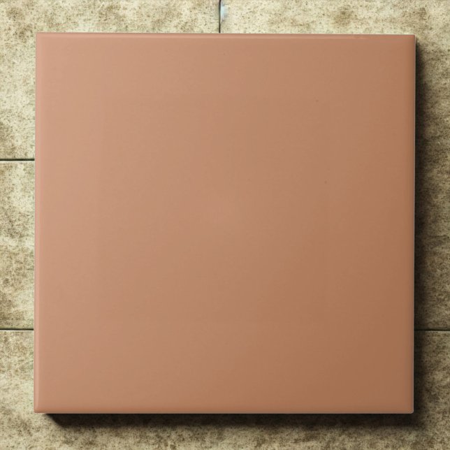 Copper Red #c88a65 - warm, subtil, auffällig Fliese (Von Creator hochgeladen)