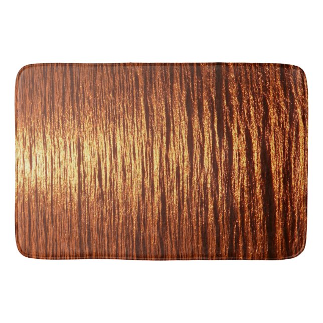 Copper sea pattern badematte (Vorderseite)