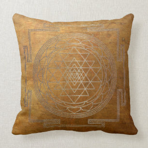 Copper Sri Yantra - Kissen