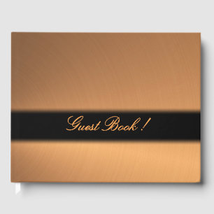 Copper Wedding, Anniversary Event Guest Book Gästebuch