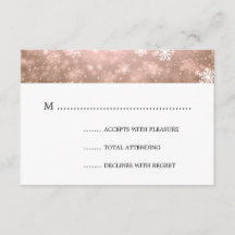 Copper Winter Wonderland Elegante Wedding UAWG