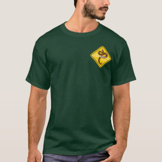 Copperhead Schleifen-Diamant-Emblem-T-Shirt T-Shirt