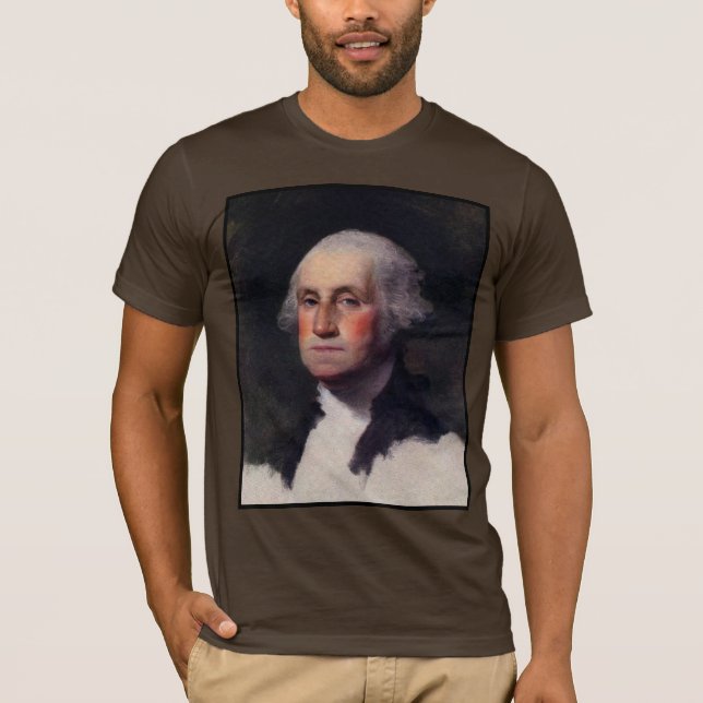 Copy Anthaeneum George Washington, Gilbert Stuart T-Shirt (Vorderseite)