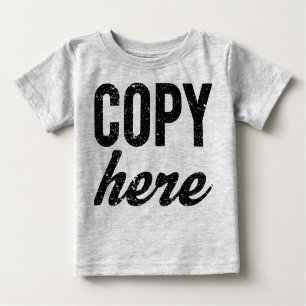 COPY für Copy Paste Twins Baby T-shirt