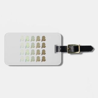 Copybara Capybara Gepäckanhänger