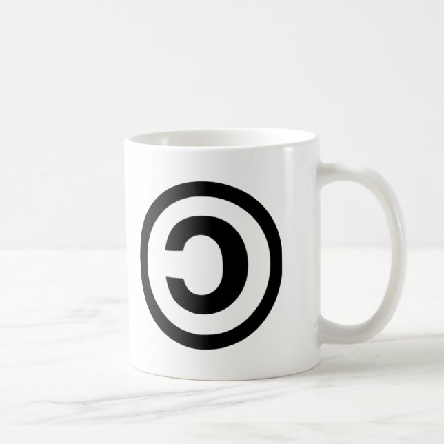 Copyleft Kaffeetasse (Rechts)