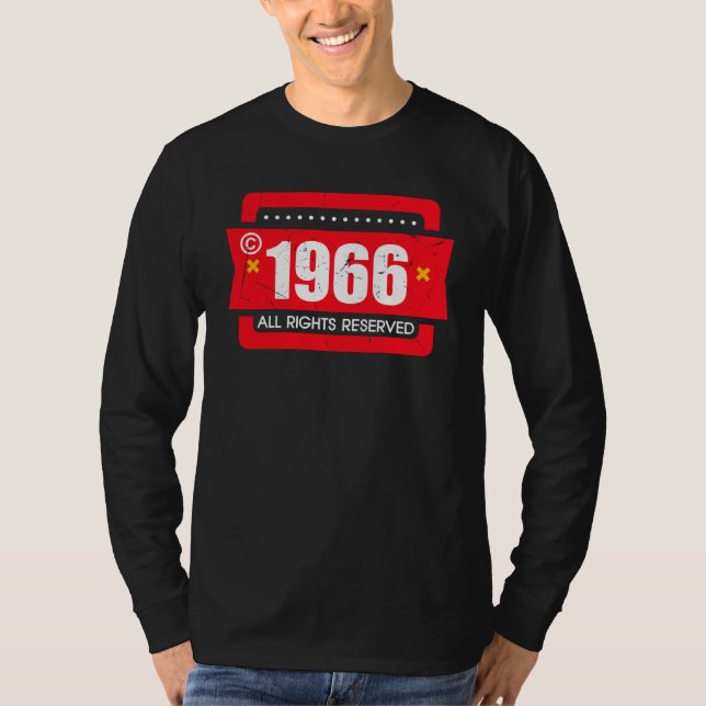 Copyright 1966 All Rights Reserve T-Shirt (Vorderseite)